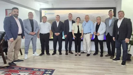 AGF’den Kemer Kaymakamı Solmaz’a Ziyaret