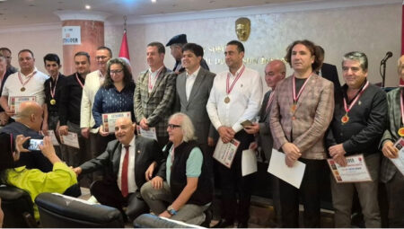 ÇETKODER ‘den 300 Kişiye Onur ve Altın Orkide Nişanı Takdim etti